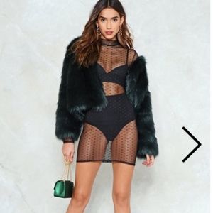 Mesh Bodycon dress